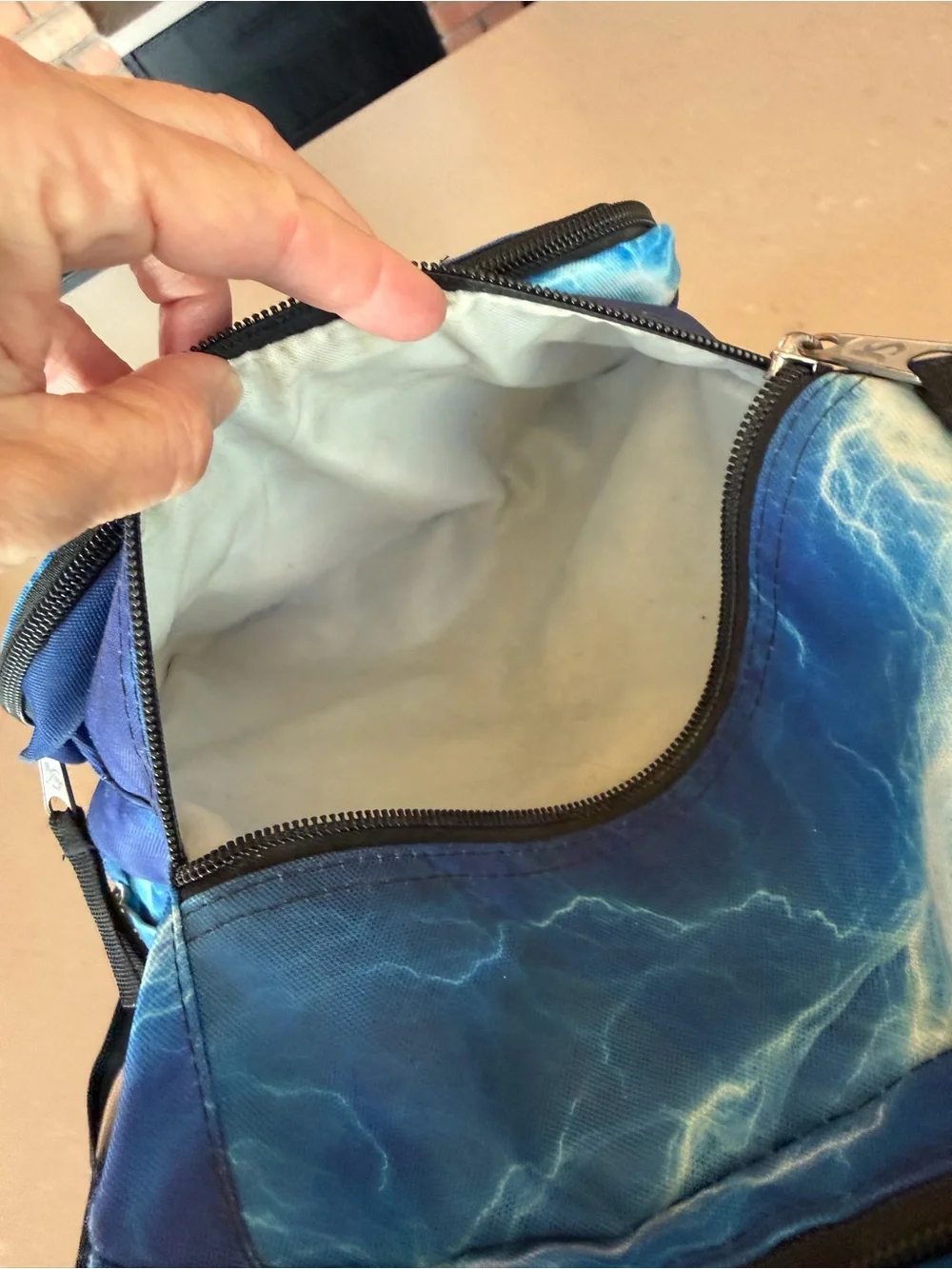 Jansport Big Student Lightning Blue Backpack Laptop Back School College Travel